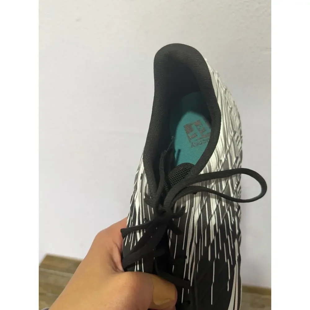 Saucony Track Spikes Men’s 9.5 Black White Sprint‎ Racing Athletic Shoes